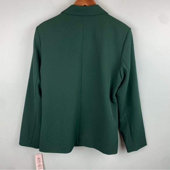 NWT Nanette Lepore Evergreen Single Button Front Blazer size 12 - Picture 6 of 10